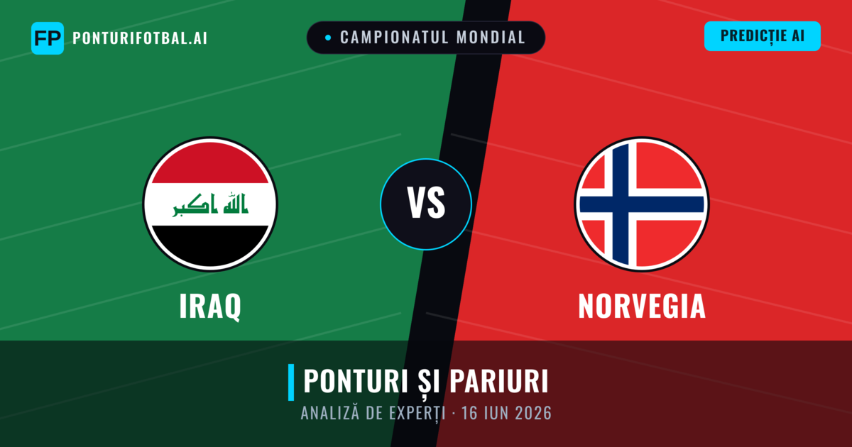Iraq vs Norvegia — pronostic și avancronică meci