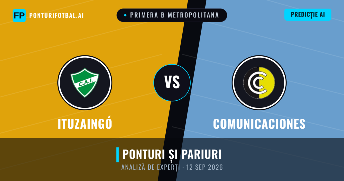 Ituzaingó vs Comunicaciones — pronostic și avancronică meci