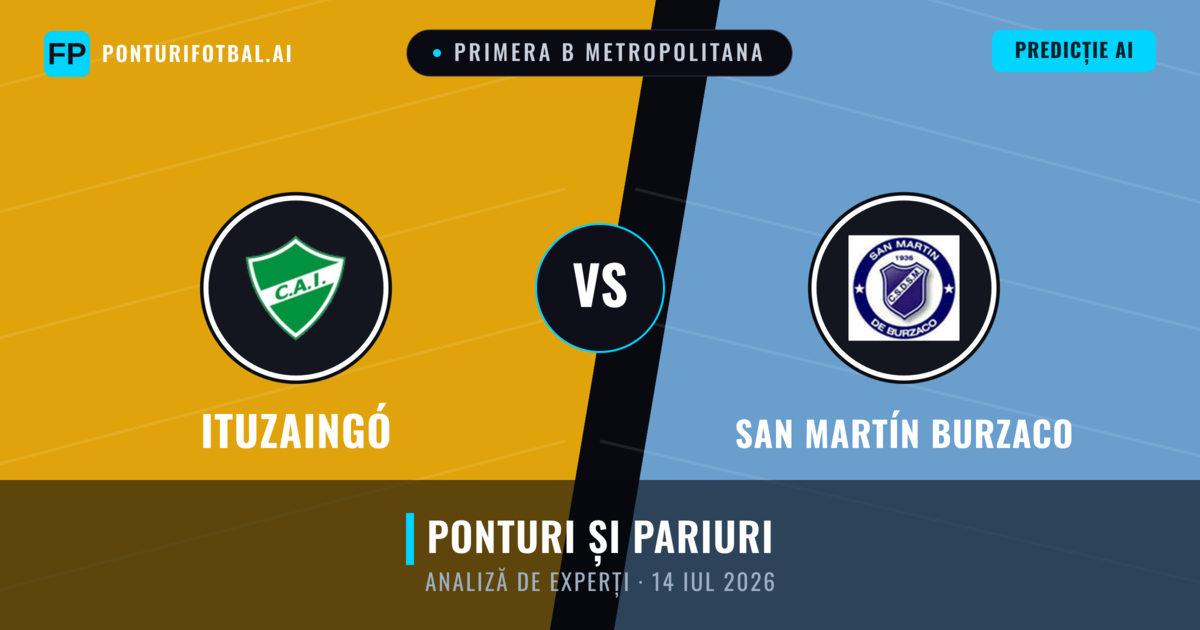 Ituzaingó vs San Martín Burzaco — pronostic și avancronică meci