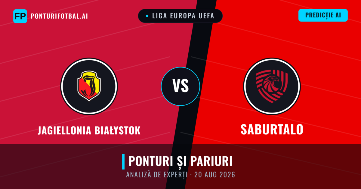Jagiellonia Białystok vs FC Iberia 1999 — pronostic și avancronică meci