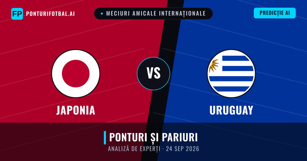 Japonia vs Uruguay — pronostic și avancronică meci