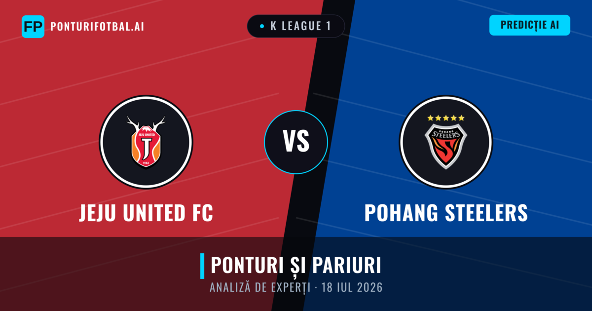 Jeju United FC vs Pohang Steelers — pronostic și avancronică meci