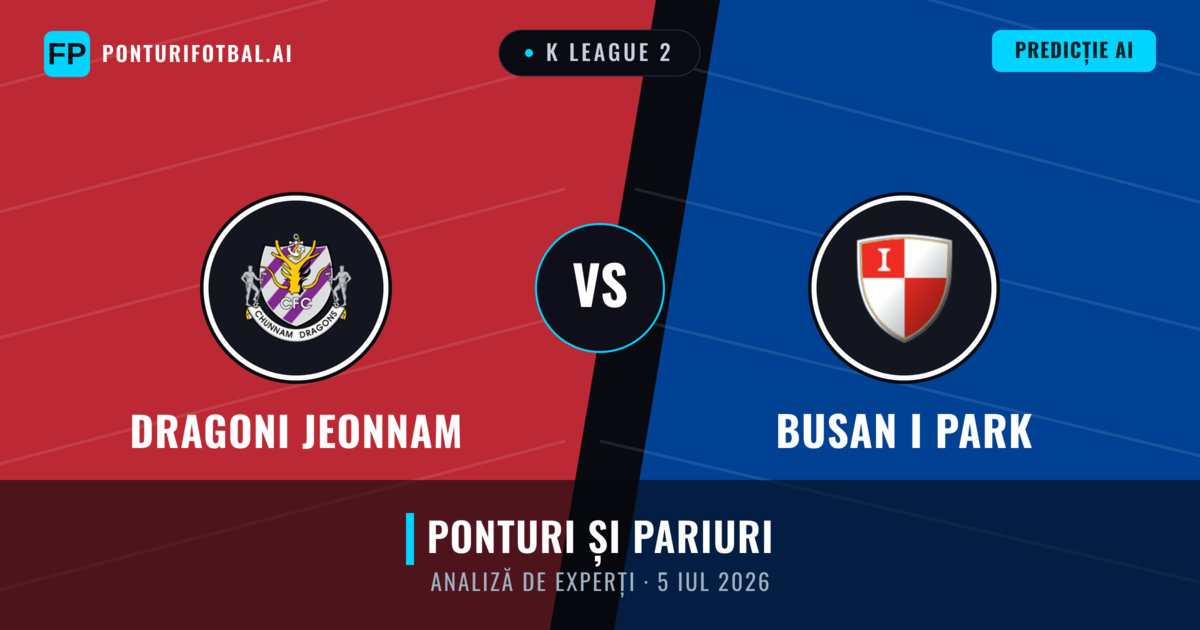 Dragoni Jeonnam vs Busan I Park — pronostic și avancronică meci