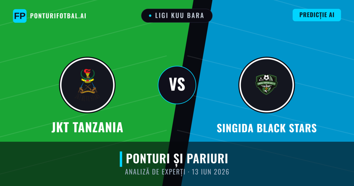 JKT Tanzania vs Singida Black Stars — pronostic și avancronică meci