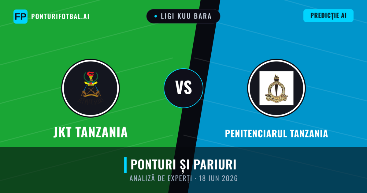 JKT Tanzania vs Penitenciarul Tanzania — pronostic și avancronică meci