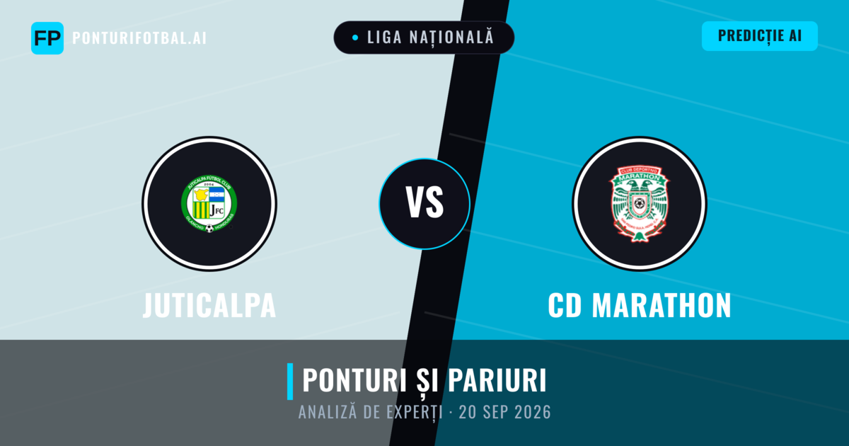 Juticalpa vs CD Marathon — pronostic și avancronică meci