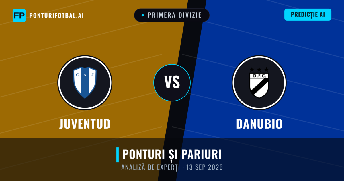 Juventud vs Danubio — pronostic și avancronică meci