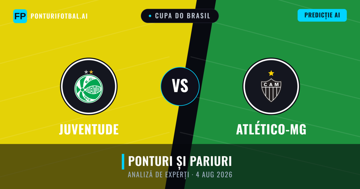 Juventude vs Atlético-MG — pronostic și avancronică meci