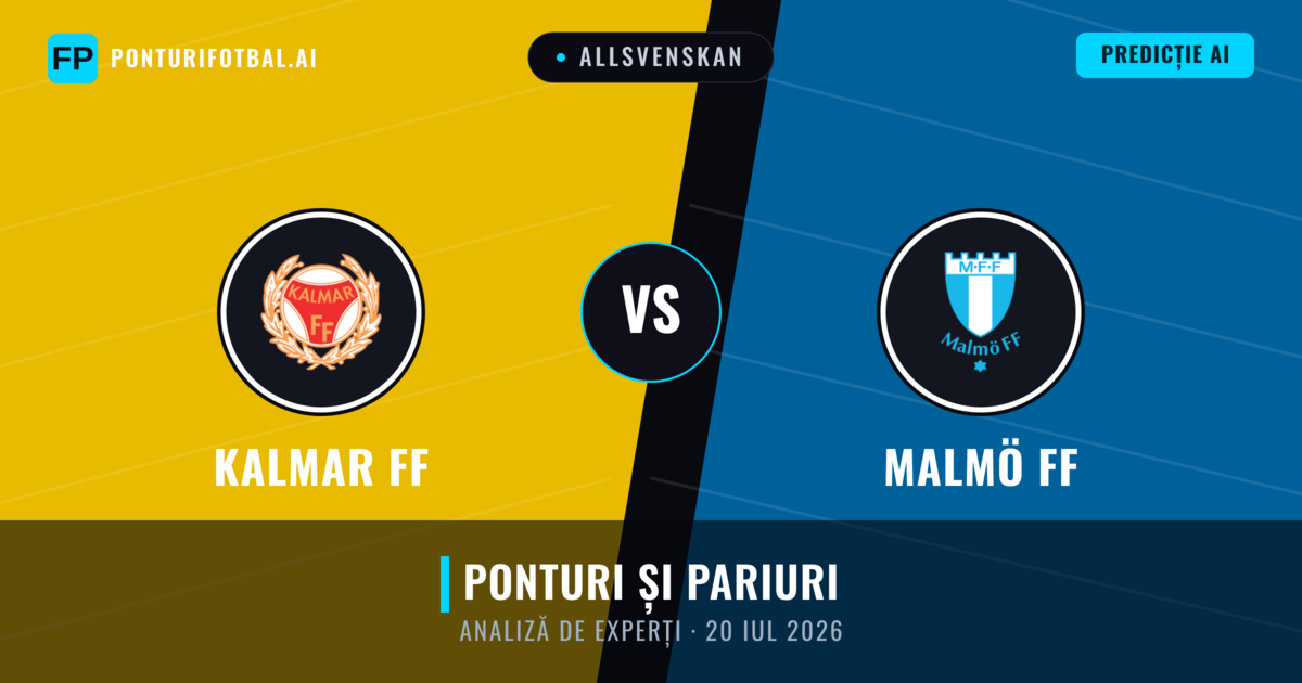 Kalmar FF vs Malmö FF — pronostic și avancronică meci
