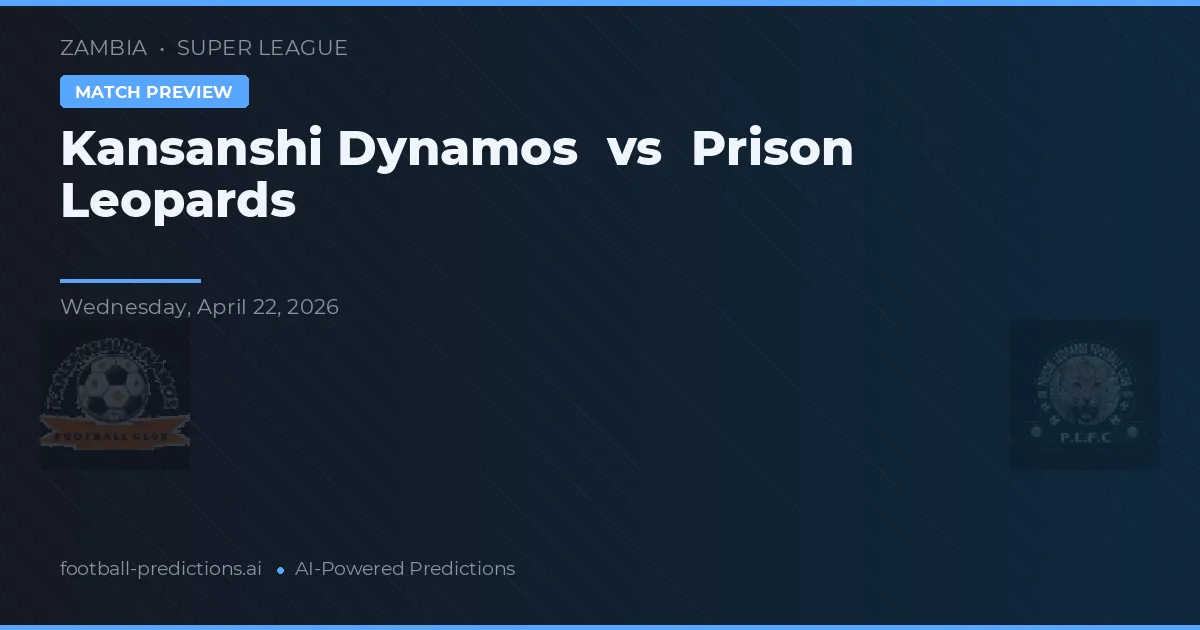 Kansanshi Dynamos vs Leoparzi Închisoare — pronostic și avancronică meci