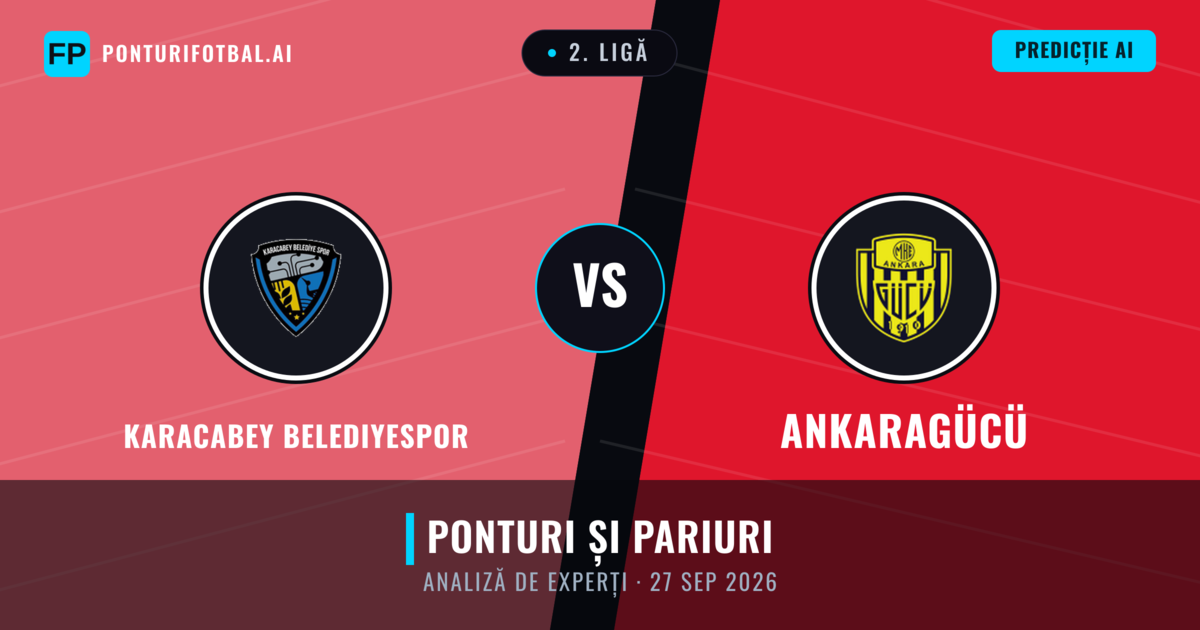 Karacabey Belediyespor vs Ankaragücü — pronostic și avancronică meci