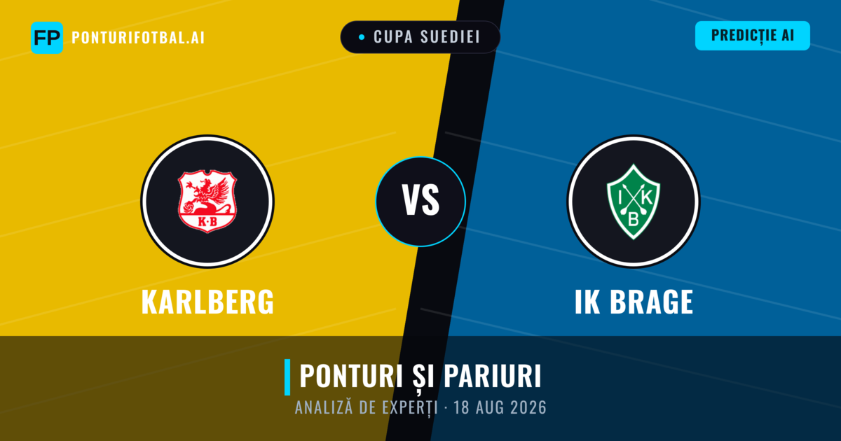 Karlberg vs IK Brage — pronostic și avancronică meci