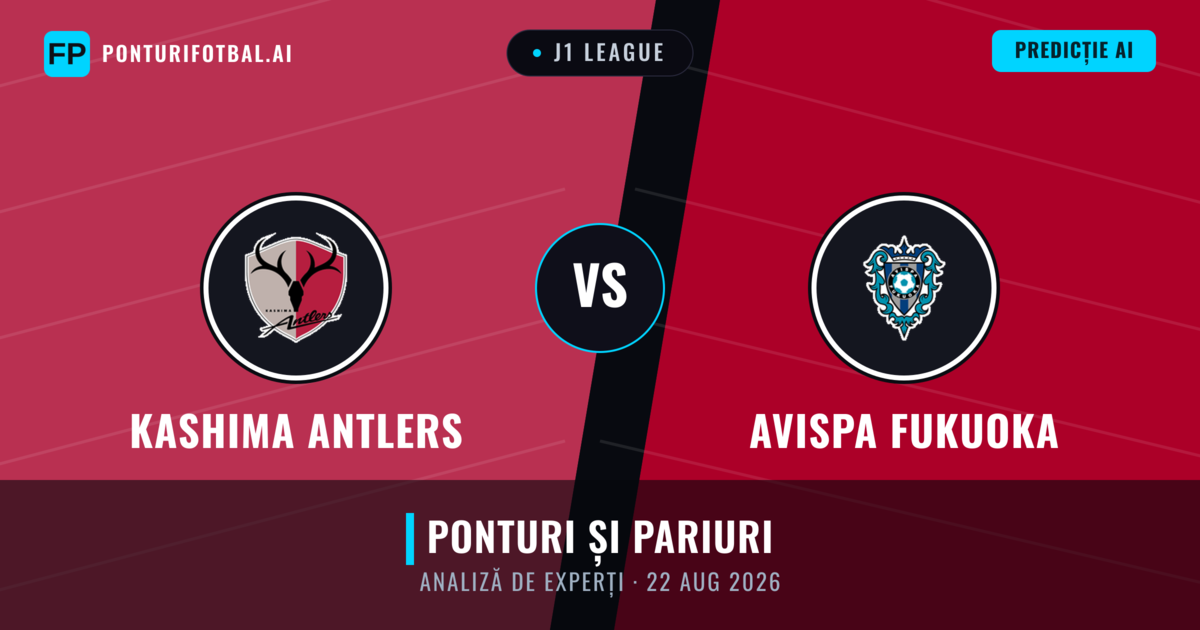 Kashima Antlers vs Avispa Fukuoka — pronostic și avancronică meci