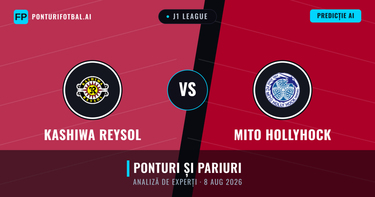 Kashiwa Reysol vs Mito HollyHock — pronostic și avancronică meci