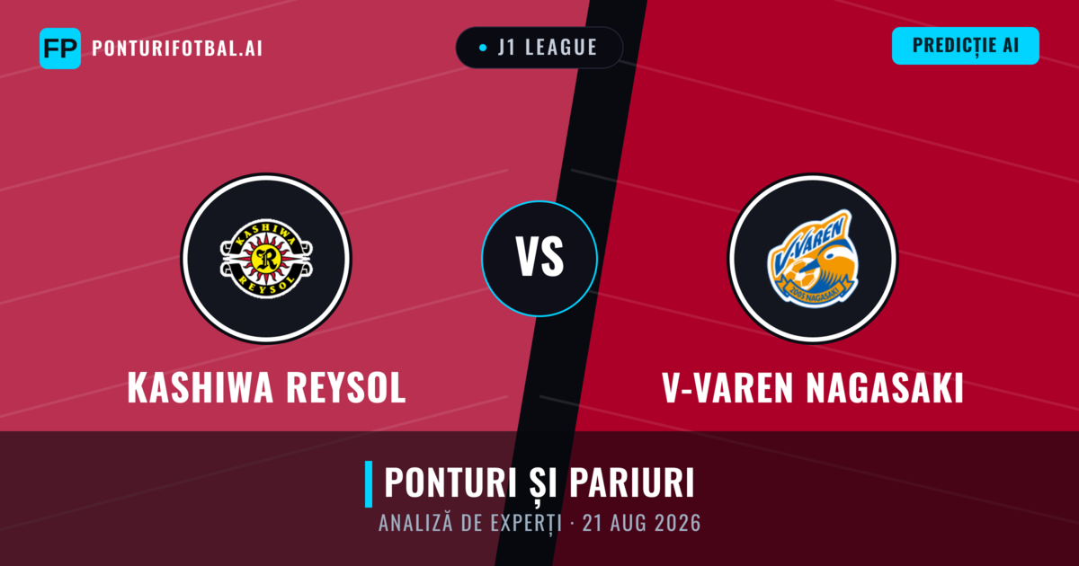 Kashiwa Reysol vs V-varen Nagasaki — pronostic și avancronică meci