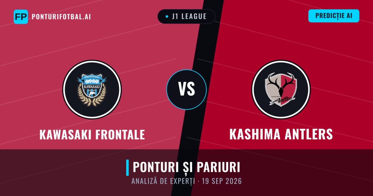 Kawasaki Frontale vs Kashima Antlers — pronostic și avancronică meci