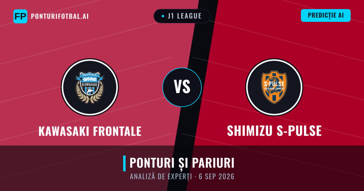 Kawasaki Frontale vs Shimizu S-Pulse — pronostic și avancronică meci