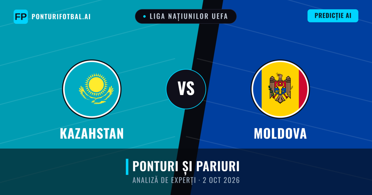 Kazahstan vs Moldova — pronostic și avancronică meci