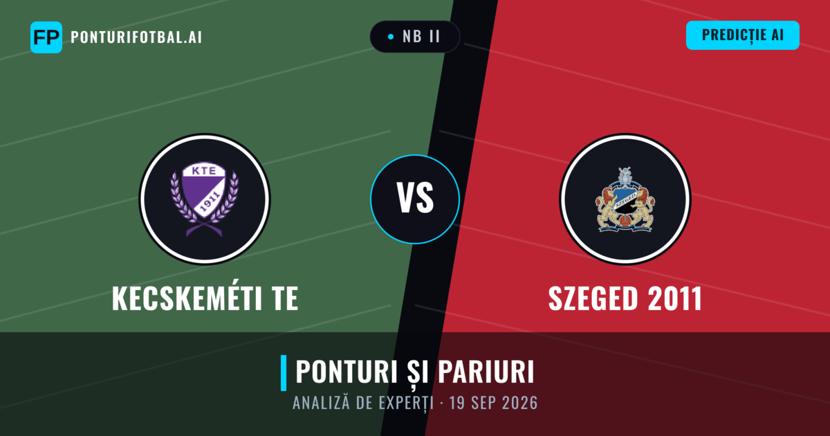 Kecskeméti TE vs Szeged 2011 — pronostic și avancronică meci