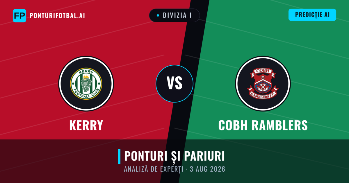 Kerry vs Cobh Ramblers — pronostic și avancronică meci