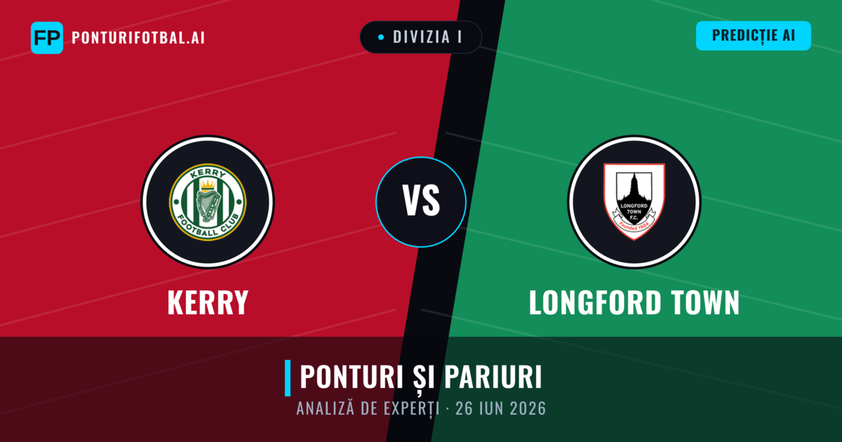 Kerry vs Longford Town — pronostic și avancronică meci