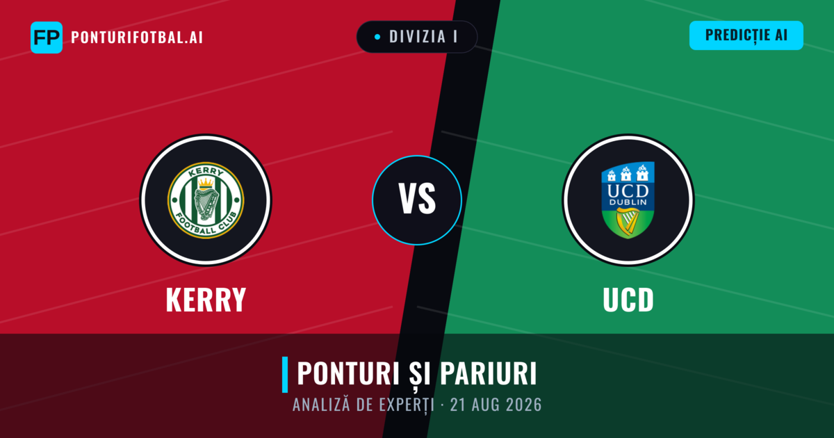 Kerry vs UCD — pronostic și avancronică meci