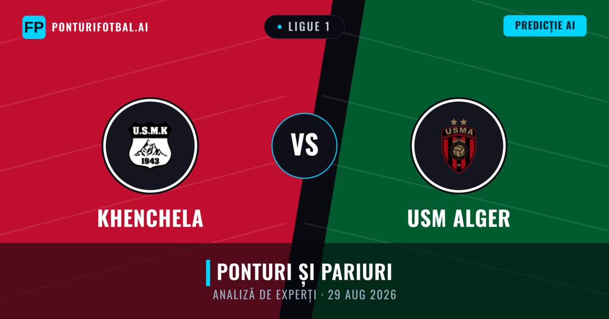 Khenchela vs USM Alger — pronostic și avancronică meci