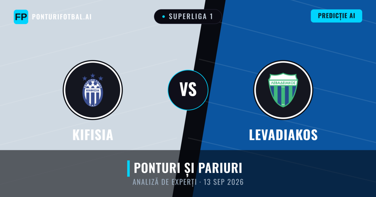 Kifisia vs Levadiakos — pronostic și avancronică meci