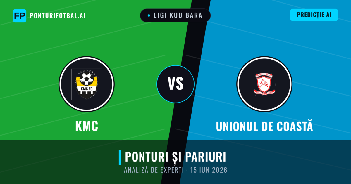 KMC vs Unionul de Coastă — pronostic și avancronică meci