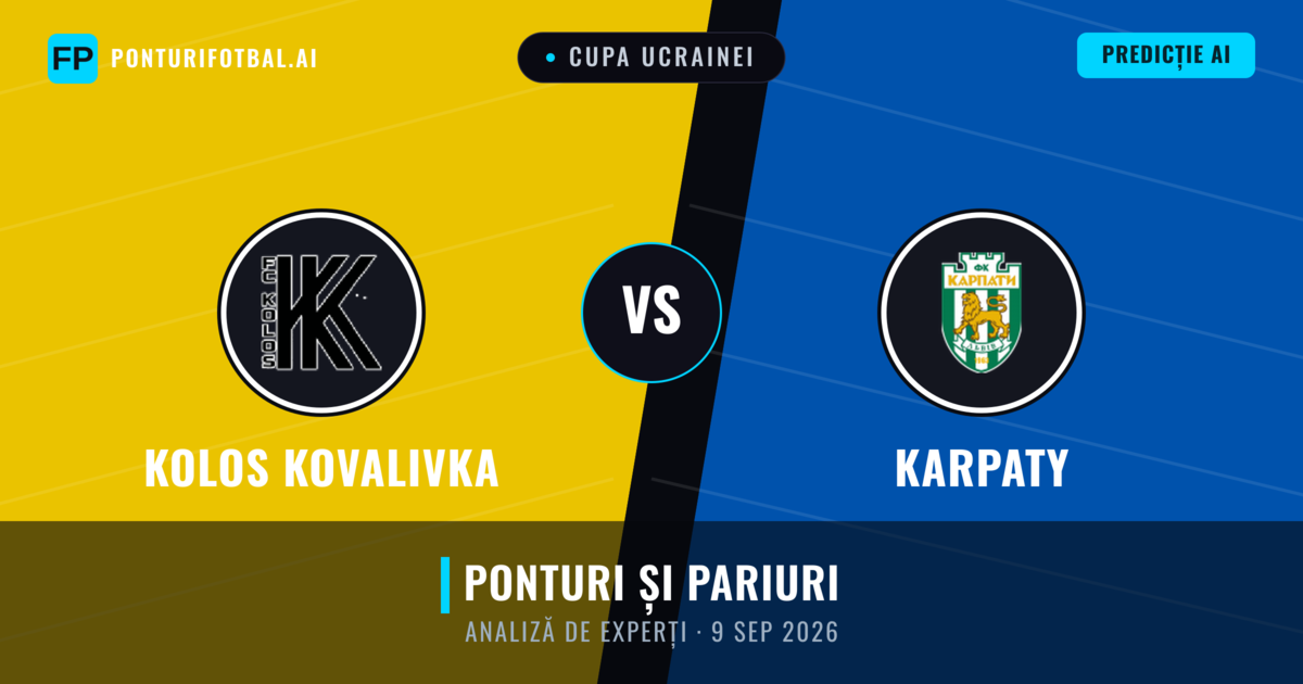 Kolos Kovalivka vs Karpaty — pronostic și avancronică meci