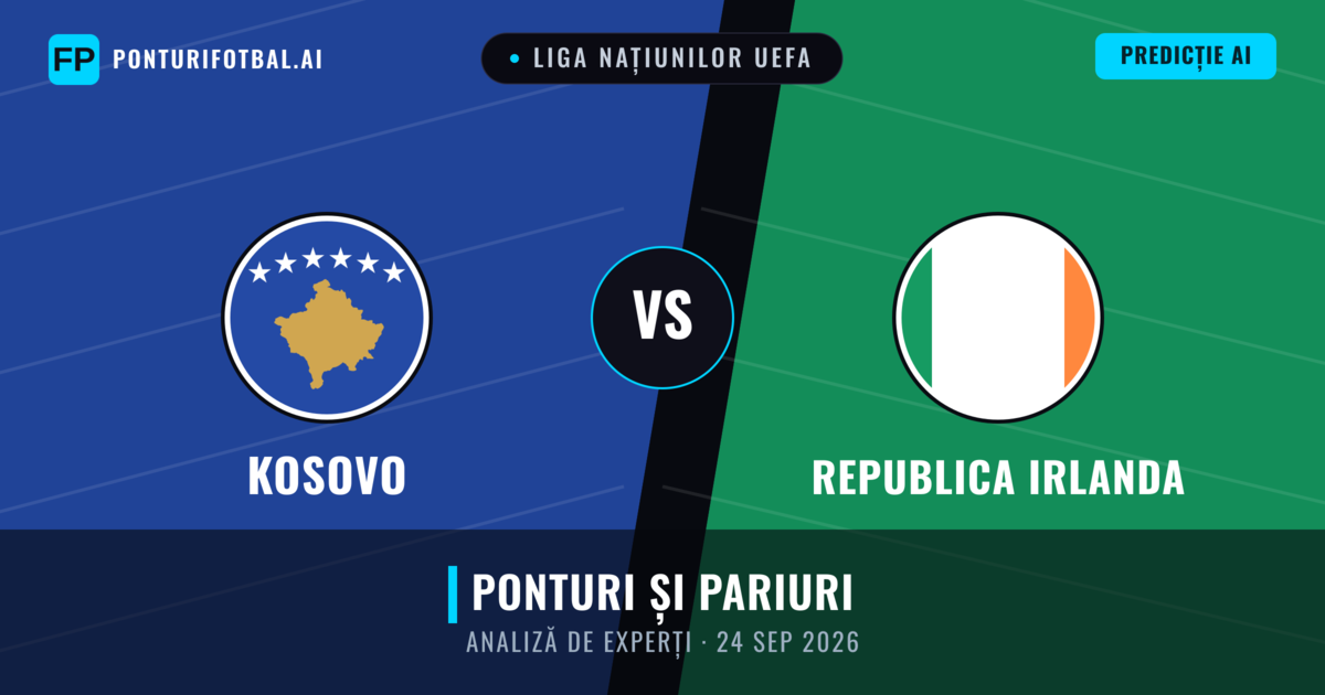 Kosovo vs Republica Irlanda — pronostic și avancronică meci