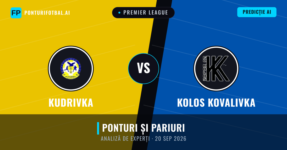 Kudrivka vs Kolos Kovalivka — pronostic și avancronică meci
