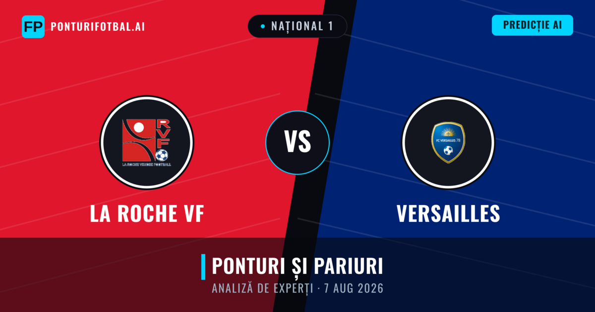 La Roche VF vs Versailles — pronostic și avancronică meci