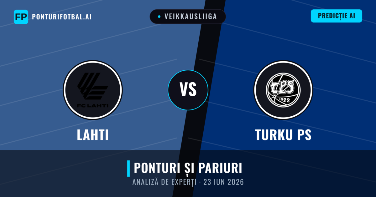 Lahti vs Turku PS — pronostic și avancronică meci