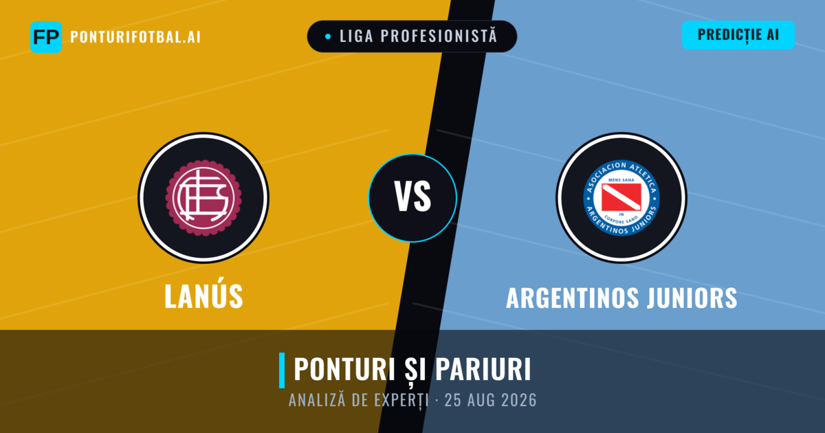 Lanús vs Argentinos Juniors — pronostic și avancronică meci