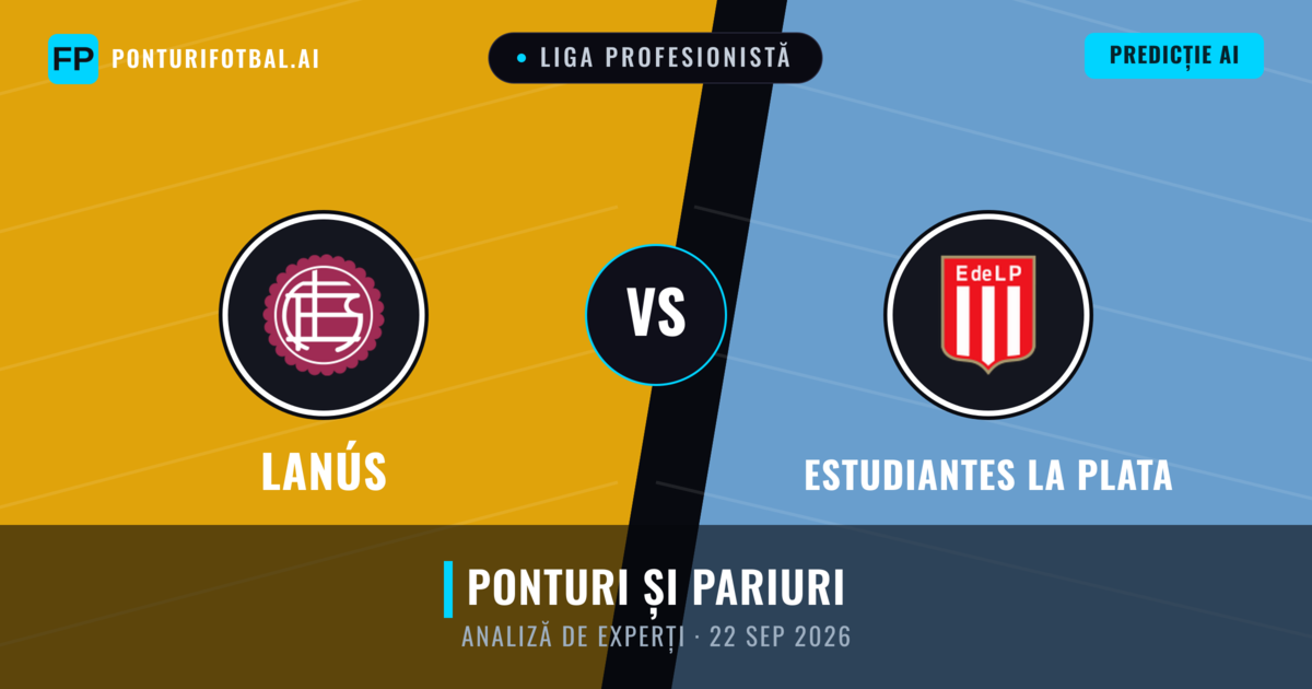 Lanús vs Estudiantes La Plata — pronostic și avancronică meci