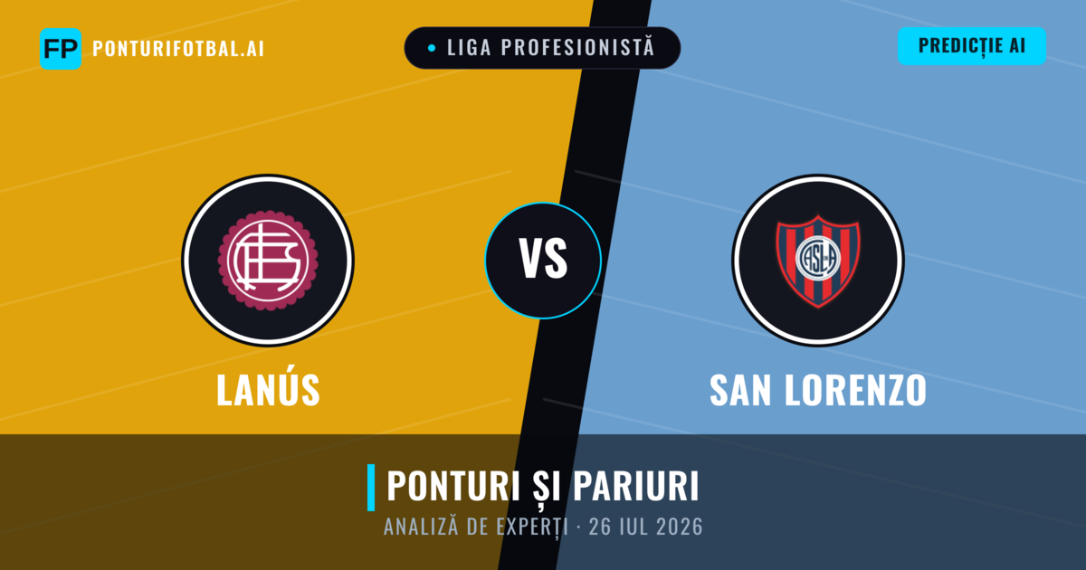 Lanús vs San Lorenzo — pronostic și avancronică meci