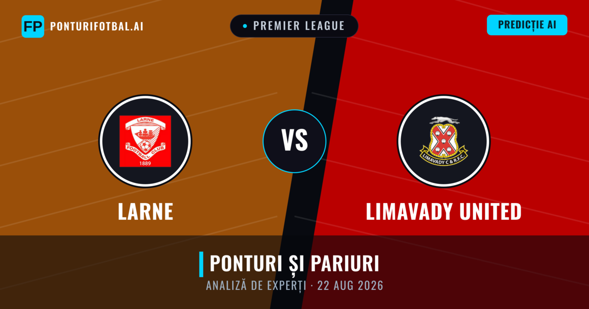 Larne vs Limavady United — pronostic și avancronică meci