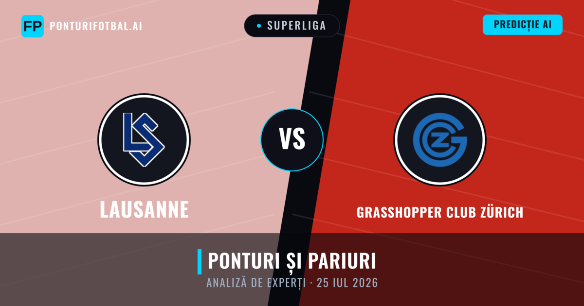 Lausanne vs Grasshopper Club Zürich — pronostic și avancronică meci