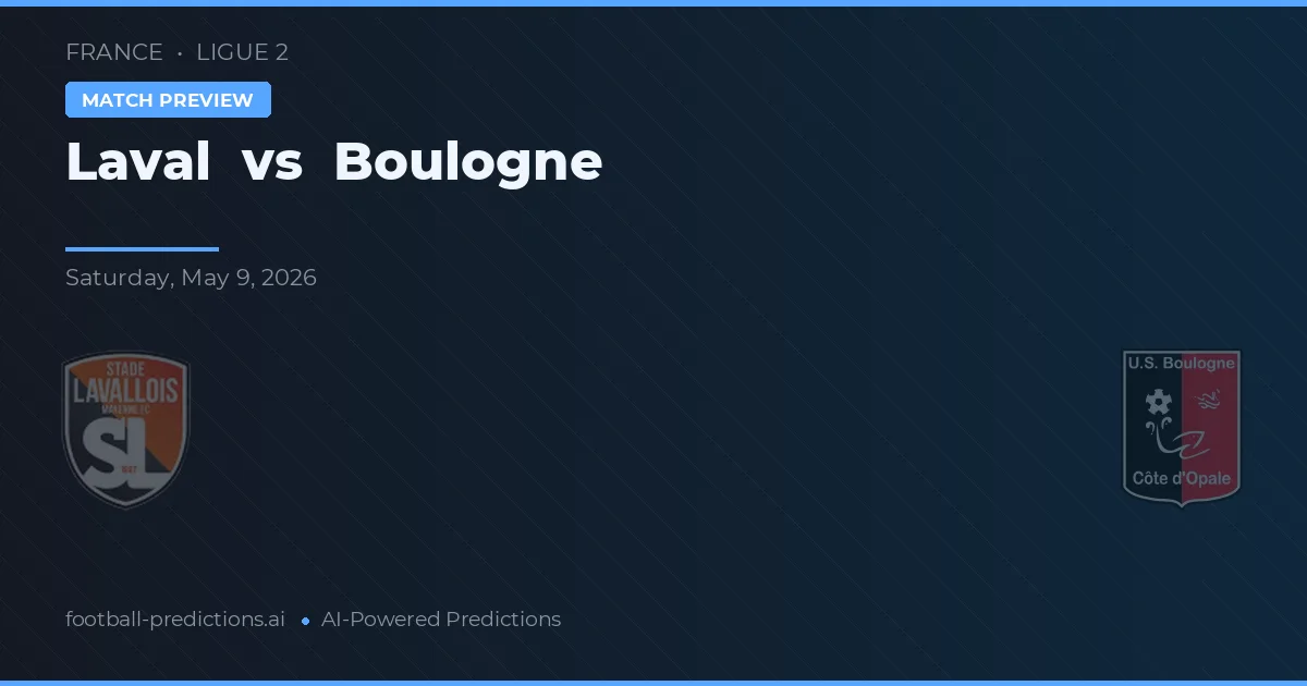 Laval vs Boulogne — pronostic și avancronică meci