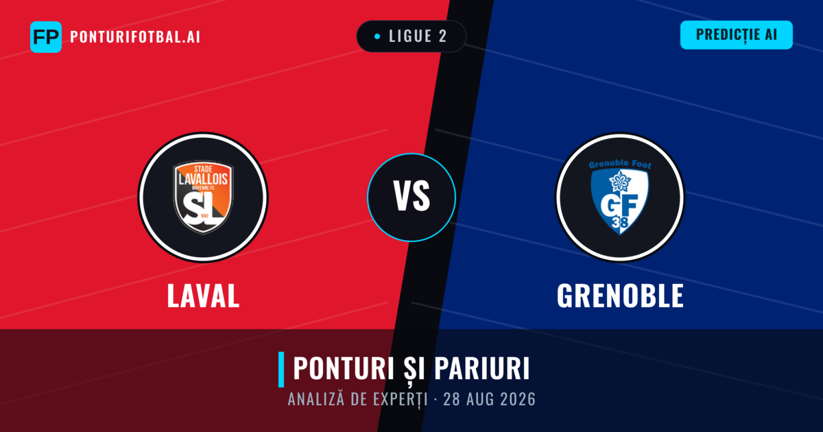 Laval vs Grenoble — pronostic și avancronică meci