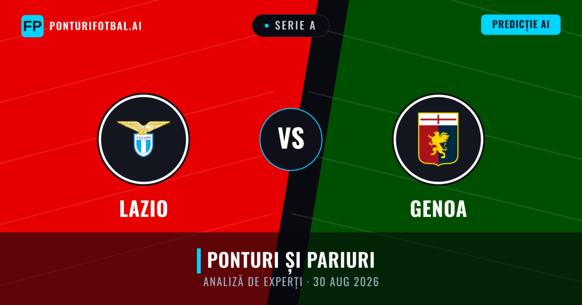Lazio vs Genoa — pronostic și avancronică meci