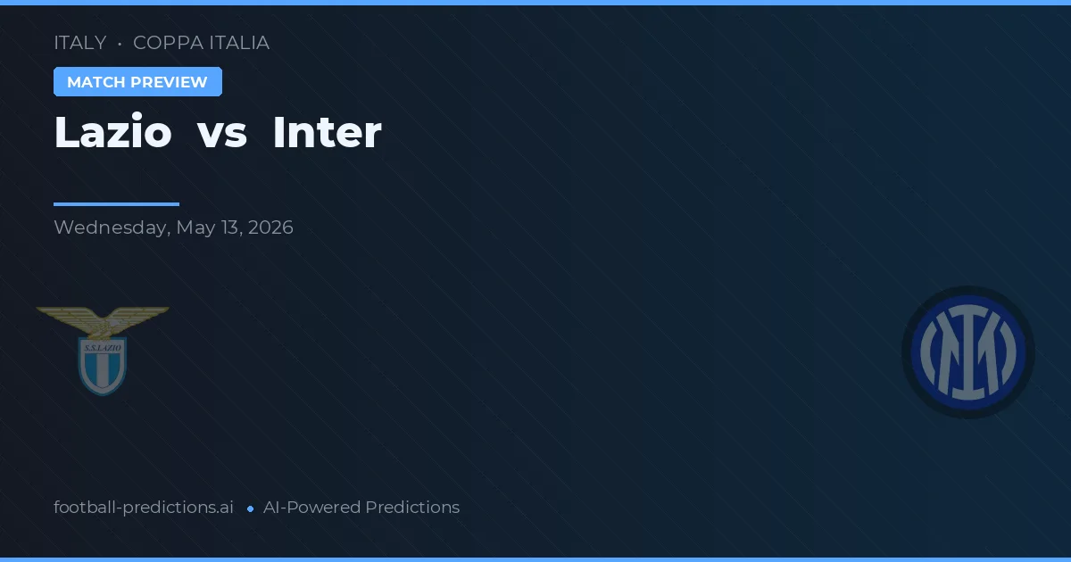 Lazio vs Inter — pronostic și avancronică meci