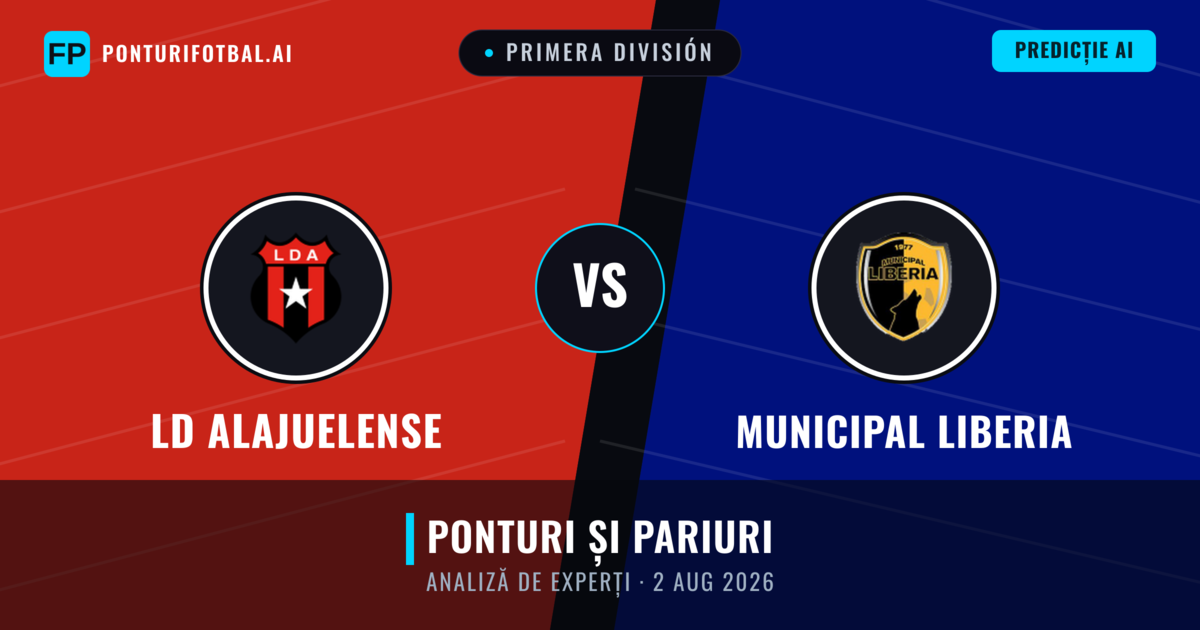 LD Alajuelense vs Municipal Liberia — pronostic și avancronică meci