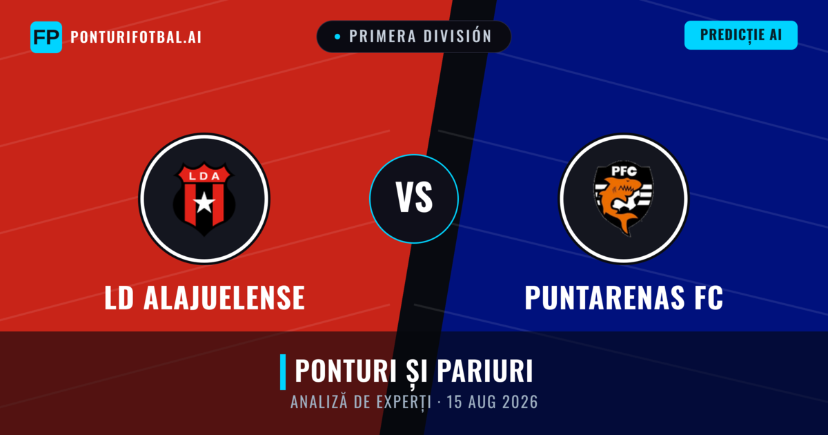 LD Alajuelense vs Puntarenas FC — pronostic și avancronică meci