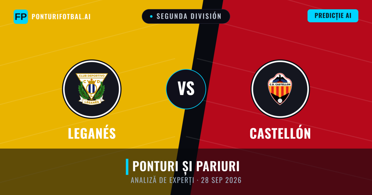 Leganés vs Castellón — pronostic și avancronică meci