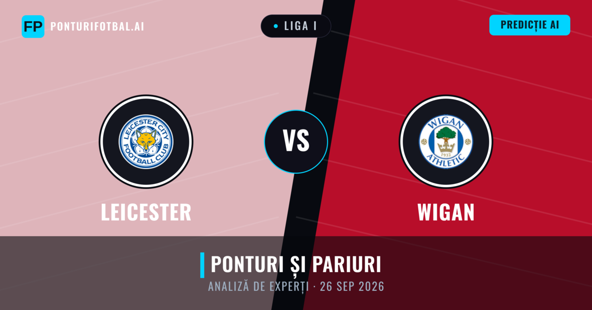 Leicester vs Wigan — pronostic și avancronică meci