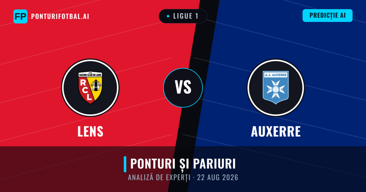 Lens vs Auxerre — pronostic și avancronică meci