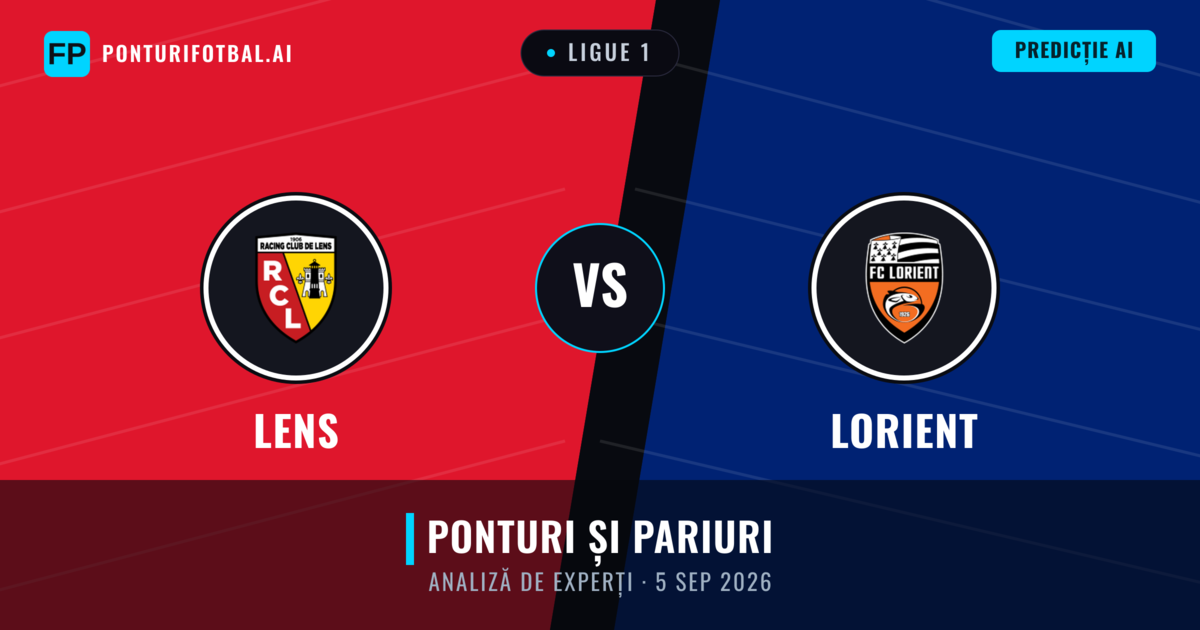 Lens vs Lorient — pronostic și avancronică meci