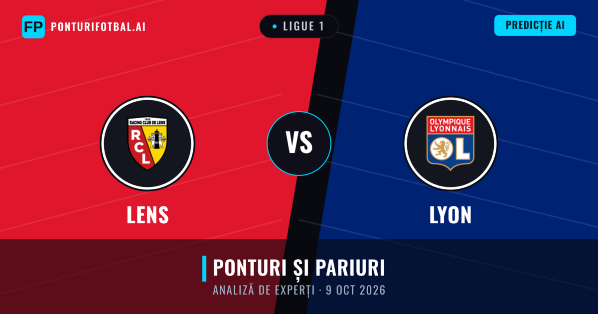 Lens vs Lyon — pronostic și avancronică meci
